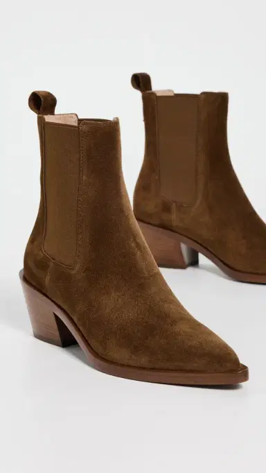 Gianvito Rossi Wylie Camoscio Stivale Booties Texas | Thumbnail 5 Gianvito Rossi Wylie Camoscio Stivale Booties Texas | Thumbnail 5