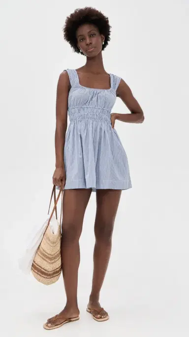 Ciao Lucia Abella Cotton Mini Dress Stripe | Thumbnail 5 Ciao Lucia Abella Cotton Mini Dress Stripe | Thumbnail 5