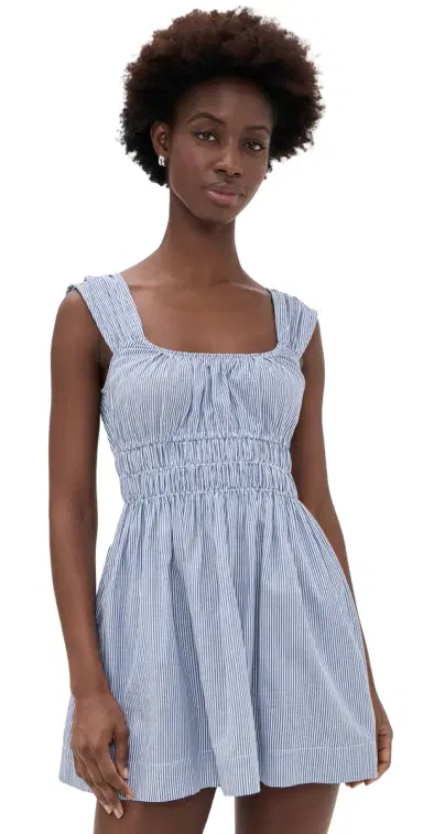 Ciao Lucia Abella Cotton Mini Dress Stripe | Thumbnail 1 Ciao Lucia Abella Cotton Mini Dress Stripe | Thumbnail 1