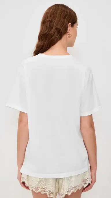 Sunny Somewhere Seashells by The Seashore Tee White | Thumbnail 3 Sunny Somewhere Seashells by The Seashore Tee White | Thumbnail 3