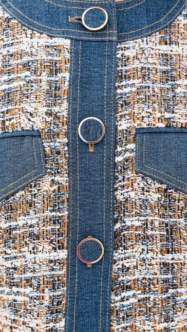 Veronica Beard Ainslie Jacket Navy Multi | Thumbnail 6 Veronica Beard Ainslie Jacket Navy Multi | Thumbnail 6