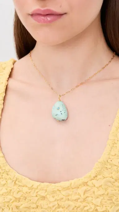 Lizzie Fortunato Darya Turquoise Necklace Blue One Size | Thumbnail 3 Lizzie Fortunato Darya Turquoise Necklace Blue One Size | Thumbnail 3