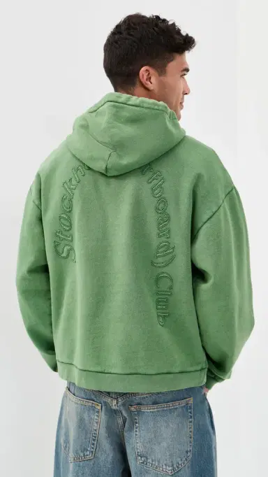 Stockholm Surfboard Club ULF Sweatshirt Green Mile | Thumbnail 3 Stockholm Surfboard Club ULF Sweatshirt Green Mile | Thumbnail 3