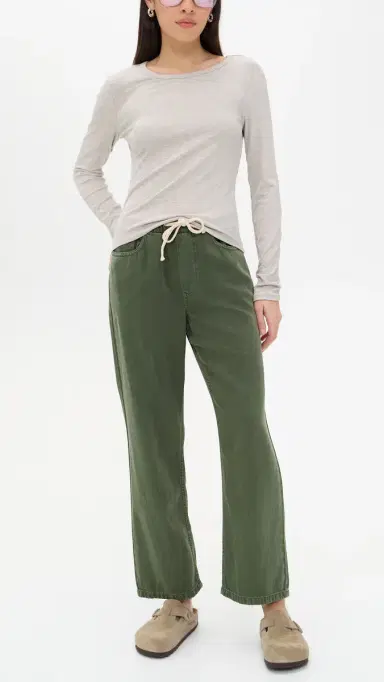 Marine Layer Drawstring Pants Olive | Thumbnail 5 Marine Layer Drawstring Pants Olive | Thumbnail 5