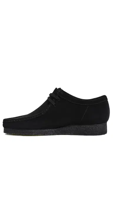 Clarks Suede Wallabee Shoes Black 8 | Thumbnail 1 Clarks Suede Wallabee Shoes Black 8 | Thumbnail 1