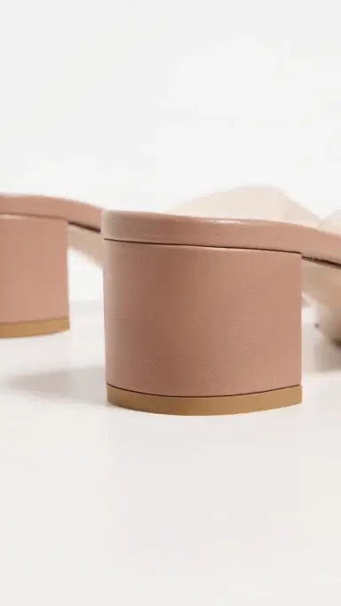Gianvito Rossi Glass Heeled Sandals Praline | Thumbnail 4 Gianvito Rossi Glass Heeled Sandals Praline | Thumbnail 4