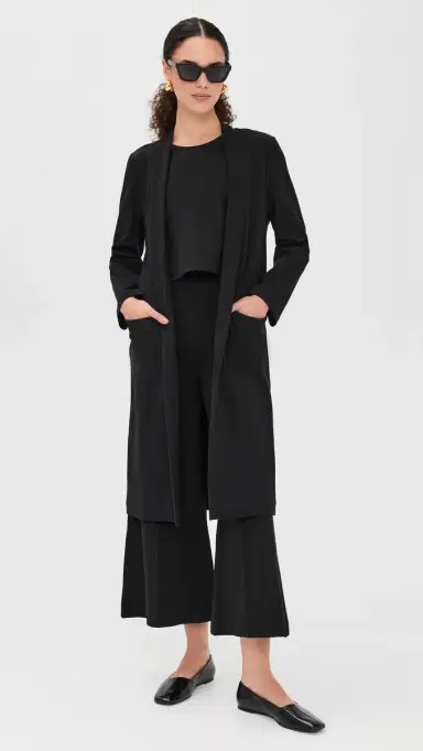 Ripley Rader Ponte Knit Smoking Jacket Black | Thumbnail 5 Ripley Rader Ponte Knit Smoking Jacket Black | Thumbnail 5