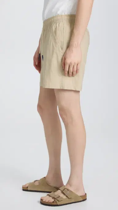 OAS Linen Shorts 5 Beige L | Thumbnail 4 OAS Linen Shorts 5 Beige L | Thumbnail 4