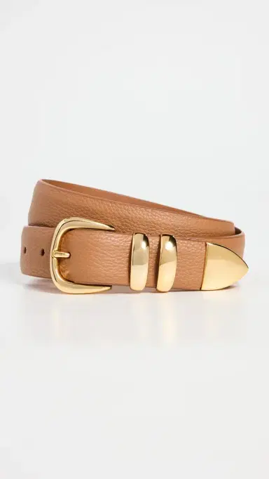 Anderson's Narrow Calf Leather Double Fastener Belt Medium | Thumbnail 2 Anderson's Narrow Calf Leather Double Fastener Belt Medium | Thumbnail 2