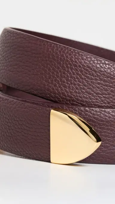 Anderson's Narrow Calf Leather Double Fastener Belt Oxblood 85 | Thumbnail 4 Anderson's Narrow Calf Leather Double Fastener Belt Oxblood 85 | Thumbnail 4