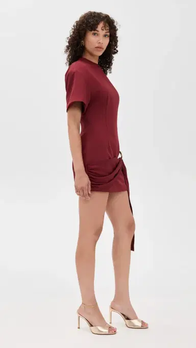 Lioness Martini Mini Dress Merlot | Thumbnail 4 Lioness Martini Mini Dress Merlot | Thumbnail 4