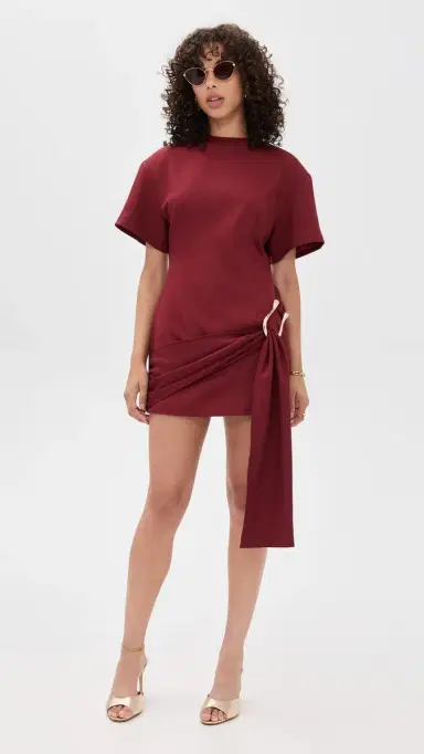 Lioness Martini Mini Dress Merlot | Thumbnail 5 Lioness Martini Mini Dress Merlot | Thumbnail 5