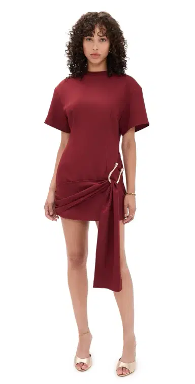 Lioness Martini Mini Dress Merlot | Thumbnail 1 Lioness Martini Mini Dress Merlot | Thumbnail 1