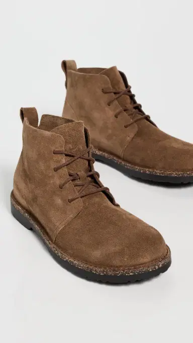 Birkenstock Uppsala Mid Lace Up Boots Dark Tea | Thumbnail 4 Birkenstock Uppsala Mid Lace Up Boots Dark Tea | Thumbnail 4