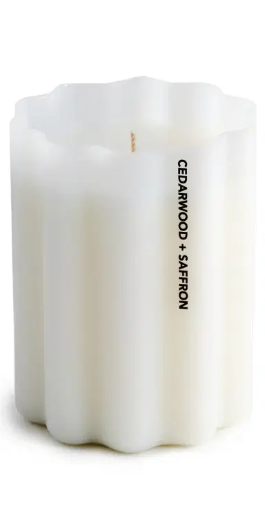 FAZEEK Cedar Wood and Saffron Wave Candle | Thumbnail 1 FAZEEK Cedar Wood and Saffron Wave Candle | Thumbnail 1