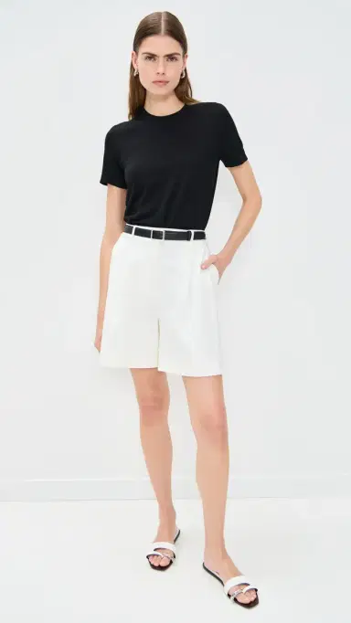 Theory Basic Tee Black M | Thumbnail 5 Theory Basic Tee Black M | Thumbnail 5