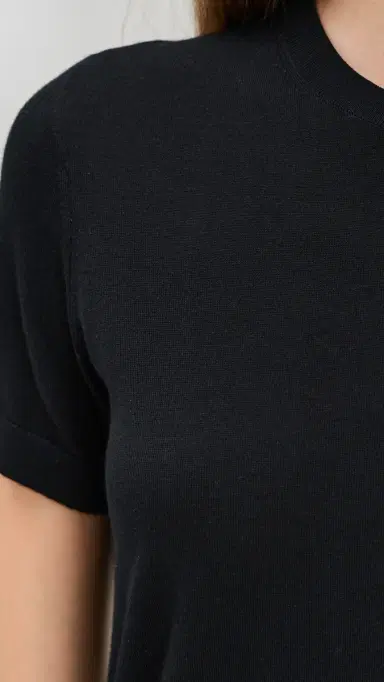 Theory Basic Tee Black M | Thumbnail 6 Theory Basic Tee Black M | Thumbnail 6