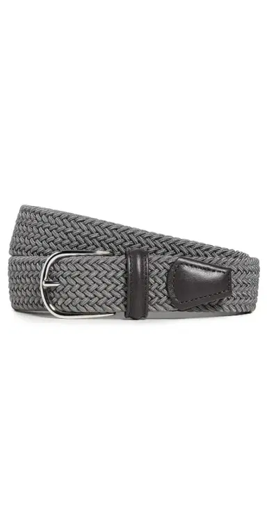 Anderson's Nylon Woven Belt Grey G2 40 | Thumbnail 1 Anderson's Nylon Woven Belt Grey G2 40 | Thumbnail 1