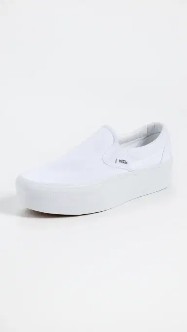 Vans Ua Classic Slip-On Stackform Sneakers Canvas True White | Thumbnail 2 Vans Ua Classic Slip-On Stackform Sneakers Canvas True White | Thumbnail 2