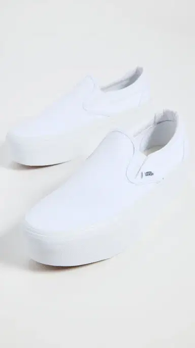 Vans Ua Classic Slip-On Stackform Sneakers Canvas True White | Thumbnail 5 Vans Ua Classic Slip-On Stackform Sneakers Canvas True White | Thumbnail 5
