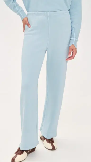 The Great. THE GREAT. The Lap Sweatpants Whisper Blue 0 | Thumbnail 3 The Great. THE GREAT. The Lap Sweatpants Whisper Blue 0 | Thumbnail 3