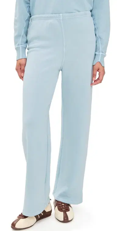 The Great. THE GREAT. The Lap Sweatpants Whisper Blue 0 | Thumbnail 1 The Great. THE GREAT. The Lap Sweatpants Whisper Blue 0 | Thumbnail 1