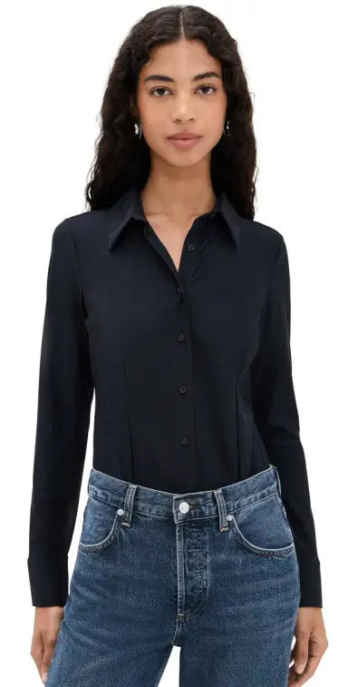Commando Classic Button Down Thong Bodysuit | Thumbnail 1 Commando Classic Button Down Thong Bodysuit | Thumbnail 1