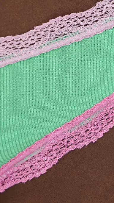 Stripe & Stare Original Knickers 4 Pack Candy Floss Contrast | Thumbnail 5 Stripe & Stare Original Knickers 4 Pack Candy Floss Contrast | Thumbnail 5