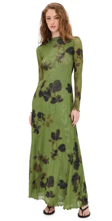 RESA yon Maxi Dress Evergreen | Thumbnail 1 RESA yon Maxi Dress Evergreen | Thumbnail 1