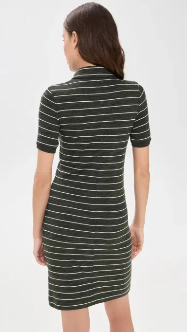 rag & bone The Knit Stripe Polo Mini Dress armmt | Thumbnail 3 rag & bone The Knit Stripe Polo Mini Dress armmt | Thumbnail 3