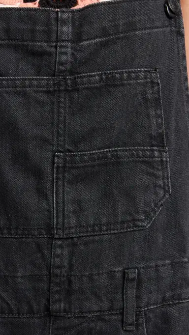 Free People Ziggy Denim Overalls ineral Black | Thumbnail 6 Free People Ziggy Denim Overalls ineral Black | Thumbnail 6
