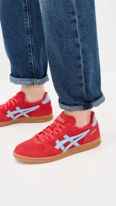 Asics Skyhand OG Sneakers Electric Red/Harbor Blue | Thumbnail 3 Asics Skyhand OG Sneakers Electric Red/Harbor Blue | Thumbnail 3