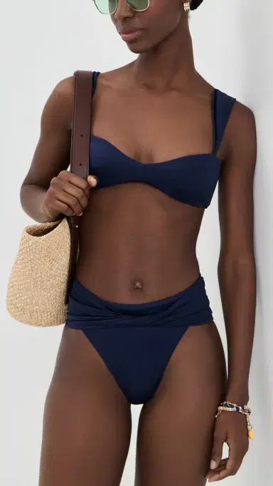 Agua Bendita Fiore olids Malory Bikini Top Multicolor | Thumbnail 5 Agua Bendita Fiore olids Malory Bikini Top Multicolor | Thumbnail 5