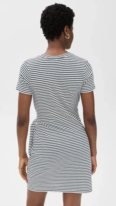 RAILS Edie Dress Navy icro Stripe | Thumbnail 3 RAILS Edie Dress Navy icro Stripe | Thumbnail 3