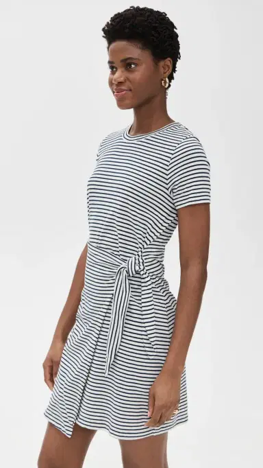 RAILS Edie Dress Navy icro Stripe | Thumbnail 4 RAILS Edie Dress Navy icro Stripe | Thumbnail 4