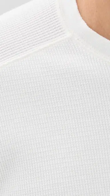 Vince Thermal Crew Shirt Off White M | Thumbnail 6 Vince Thermal Crew Shirt Off White M | Thumbnail 6