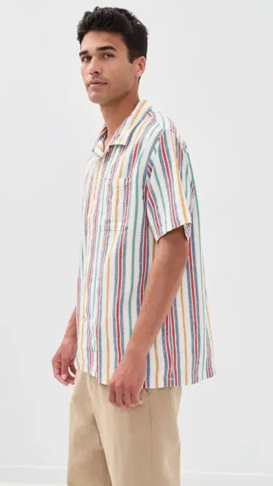 Barbour Waterbay tripe ummerfit Shirt White | Thumbnail 4 Barbour Waterbay tripe ummerfit Shirt White | Thumbnail 4