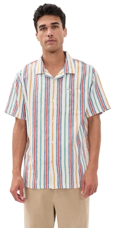 Barbour Waterbay tripe ummerfit Shirt White | Thumbnail 1 Barbour Waterbay tripe ummerfit Shirt White | Thumbnail 1