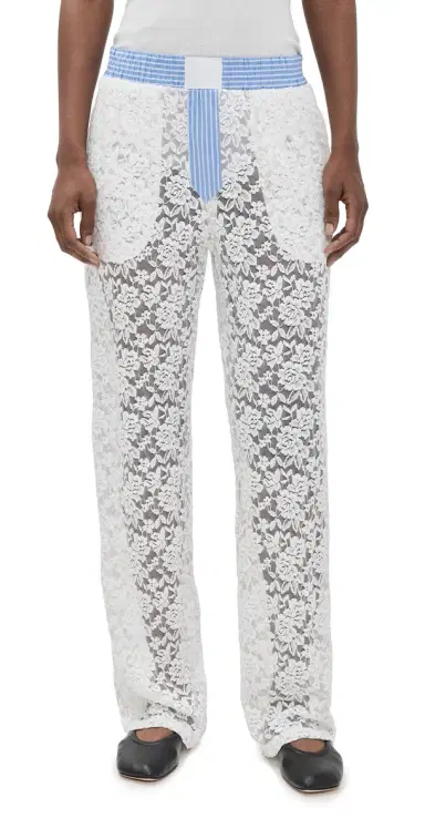 Lioness Cobain Lace Pants Porcelain | Thumbnail 1 Lioness Cobain Lace Pants Porcelain | Thumbnail 1