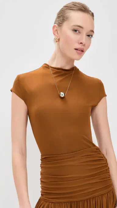 FRANÇOISE Nora Top Walnut | Thumbnail 2 FRANÇOISE Nora Top Walnut | Thumbnail 2