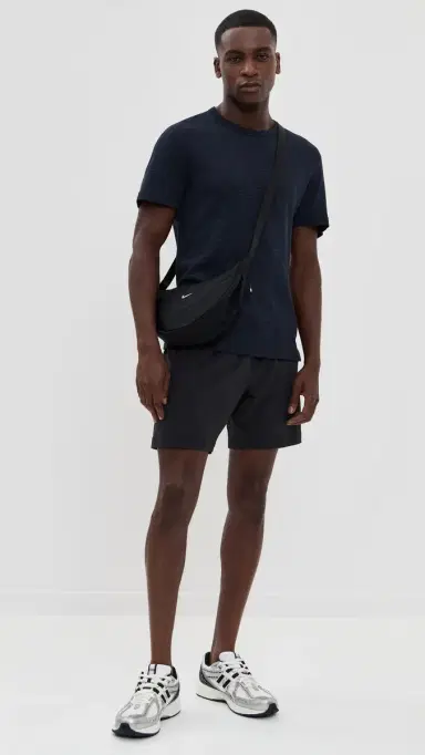 REIGNING CHAMP 1x1 lub lim T-Shirt Navy | Thumbnail 5 REIGNING CHAMP 1x1 lub lim T-Shirt Navy | Thumbnail 5