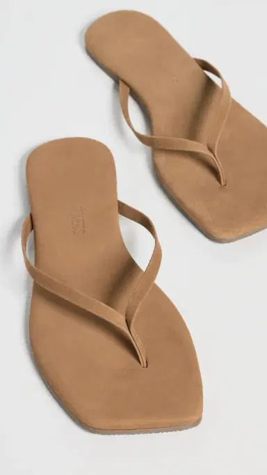 TKEES Lily Suede Flip Flops Camel | Thumbnail 5 TKEES Lily Suede Flip Flops Camel | Thumbnail 5