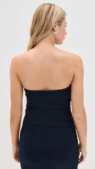 perfectwhitetee Talula Blondie Tube Top Navy | Thumbnail 3 perfectwhitetee Talula Blondie Tube Top Navy | Thumbnail 3