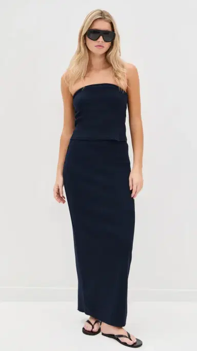 perfectwhitetee Talula Blondie Tube Top Navy | Thumbnail 5 perfectwhitetee Talula Blondie Tube Top Navy | Thumbnail 5