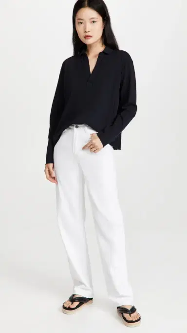 Frank & Eileen Popover Henley Tee British Royal Navy | Thumbnail 5 Frank & Eileen Popover Henley Tee British Royal Navy | Thumbnail 5