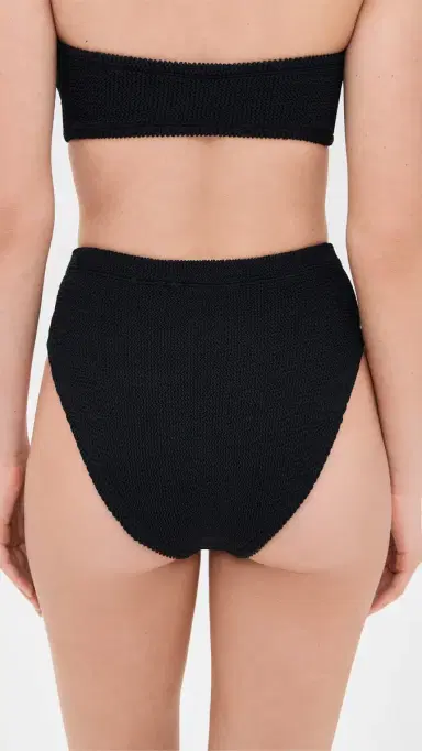 Hunza G High Waist Bikini Bottoms Black One Size | Thumbnail 3 Hunza G High Waist Bikini Bottoms Black One Size | Thumbnail 3