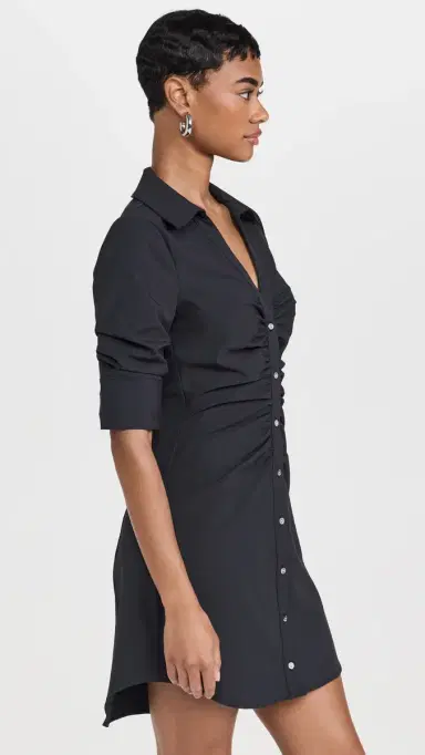 Cinq à Sept Mini Elina Dress Black | Thumbnail 4 Cinq à Sept Mini Elina Dress Black | Thumbnail 4