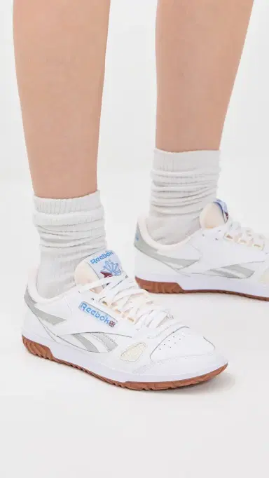 REEBOK Defiance 88 Sneakers White/Lt Grey Metallic/Blue | Thumbnail 3 REEBOK Defiance 88 Sneakers White/Lt Grey Metallic/Blue | Thumbnail 3