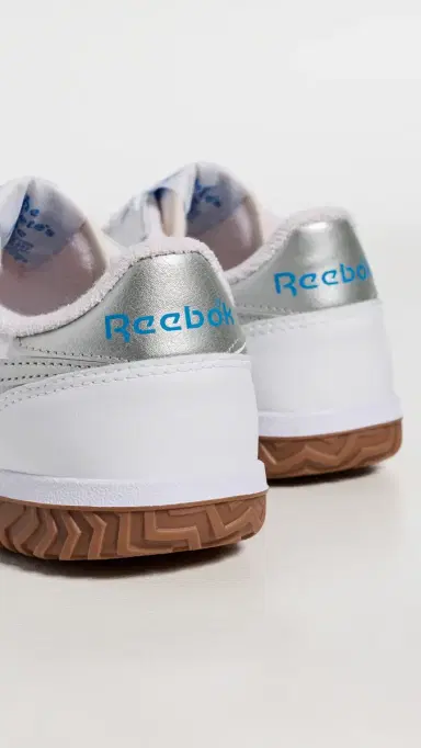 REEBOK Defiance 88 Sneakers White/Lt Grey Metallic/Blue | Thumbnail 4 REEBOK Defiance 88 Sneakers White/Lt Grey Metallic/Blue | Thumbnail 4