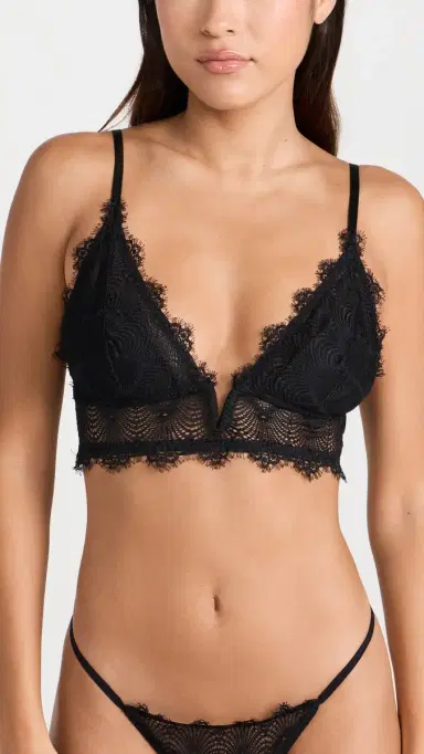 Cosabella Allure Bralette Black | Thumbnail 2 Cosabella Allure Bralette Black | Thumbnail 2